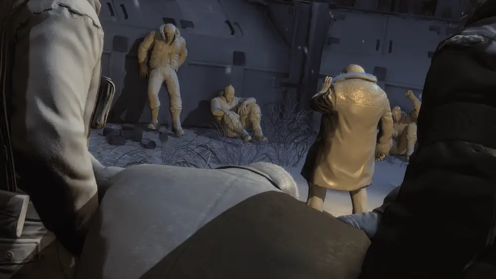 Enemies re-shaded with a custom material through BmSDK